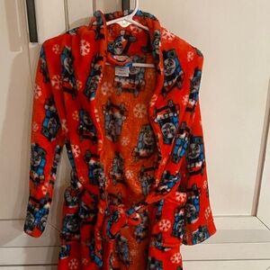 Thomas & Friends Vibrant Red Fleece Robe